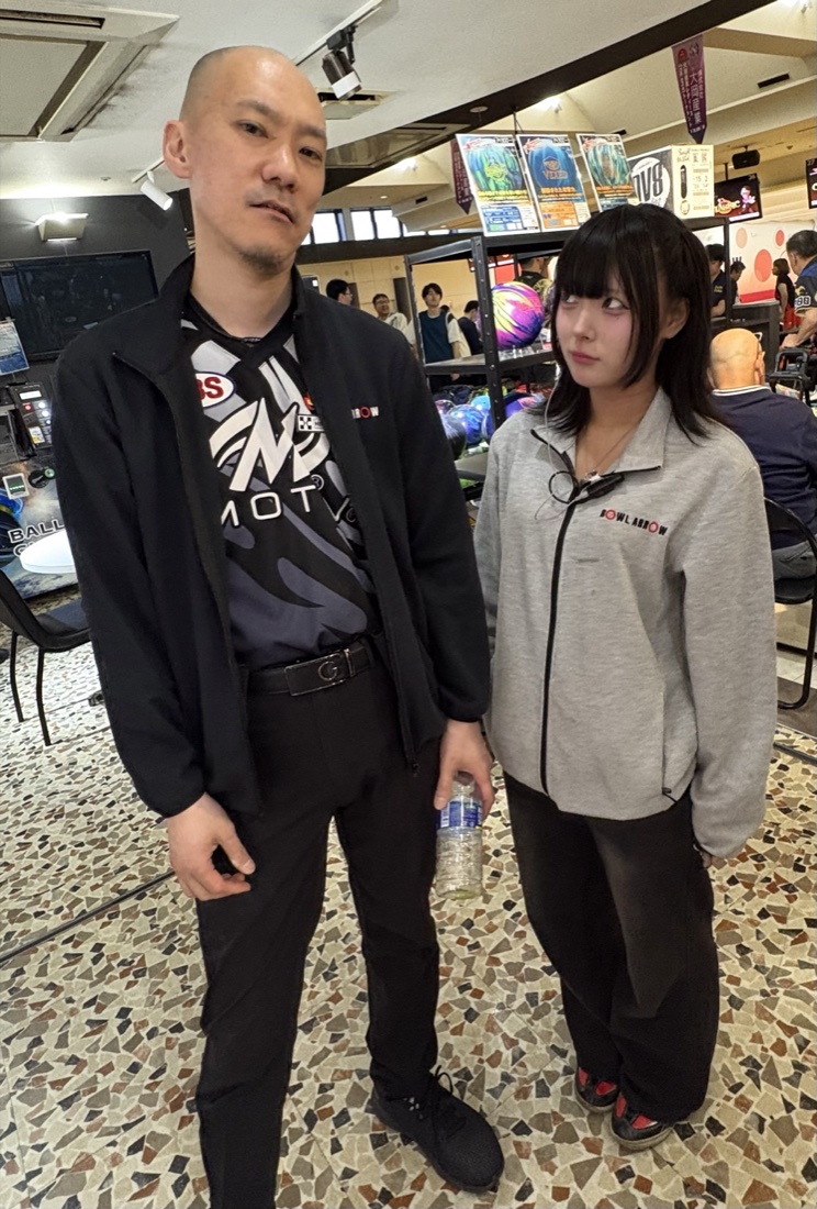 水本有希プロとスタッフの木下さん
